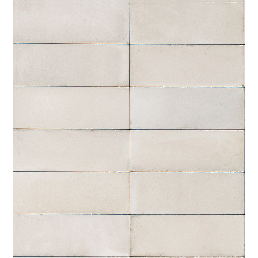 Risotto Sandbar Gloss 75x200, tiles laid together