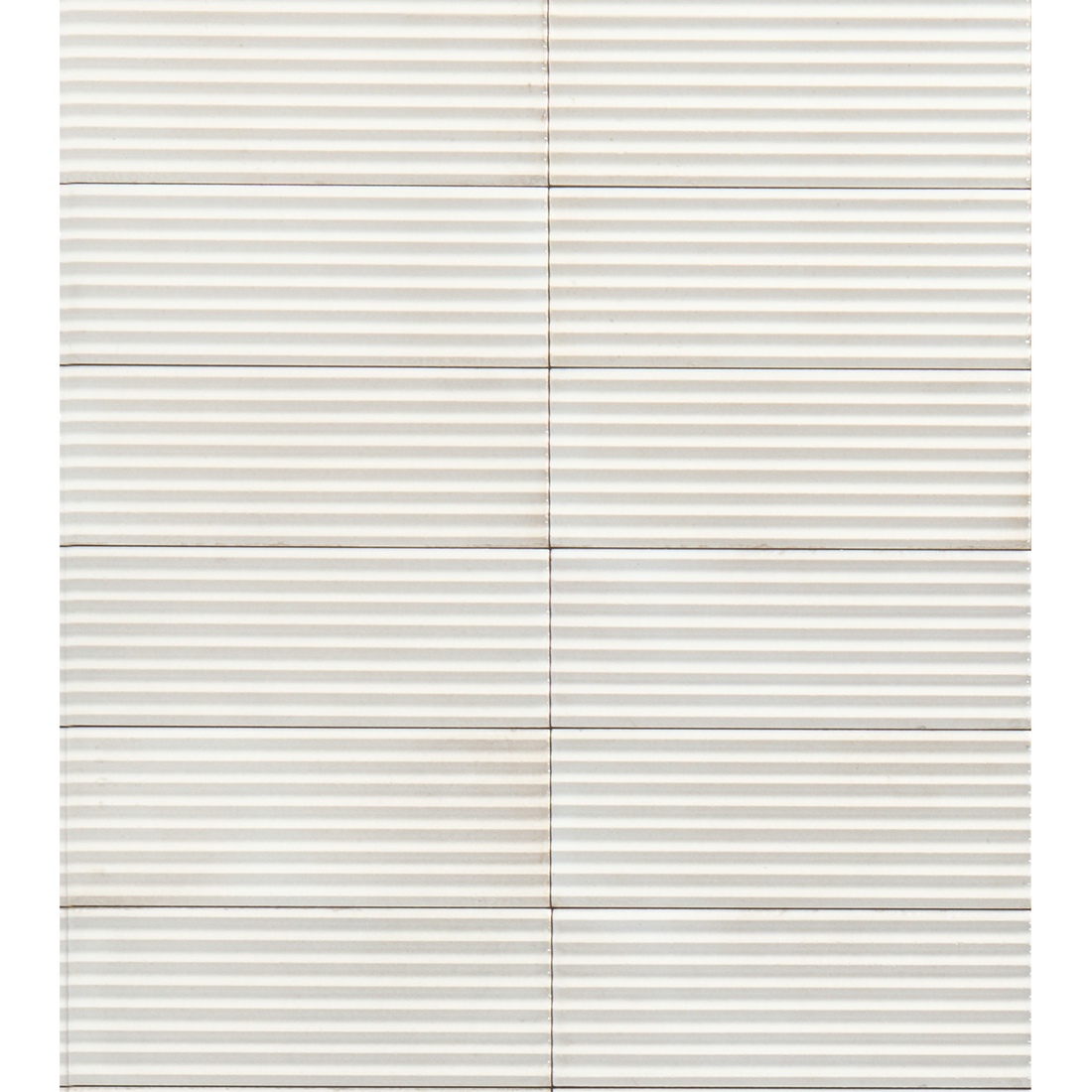 Risotto Sandbar Pleat Gloss 75x200, tiles laid together