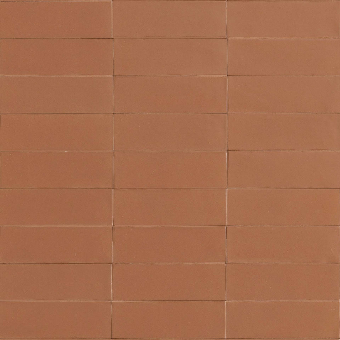 Tarwin Ochre Matt 50x150, tiles laid together