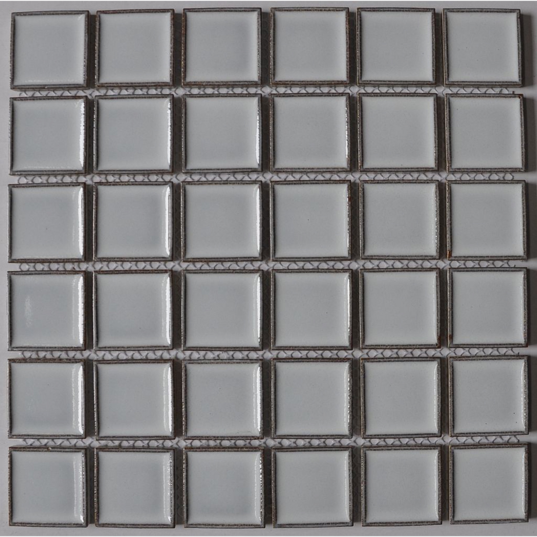 Wollemi Cirrus Concave Mosaic Gloss 48x48, tiles laid together