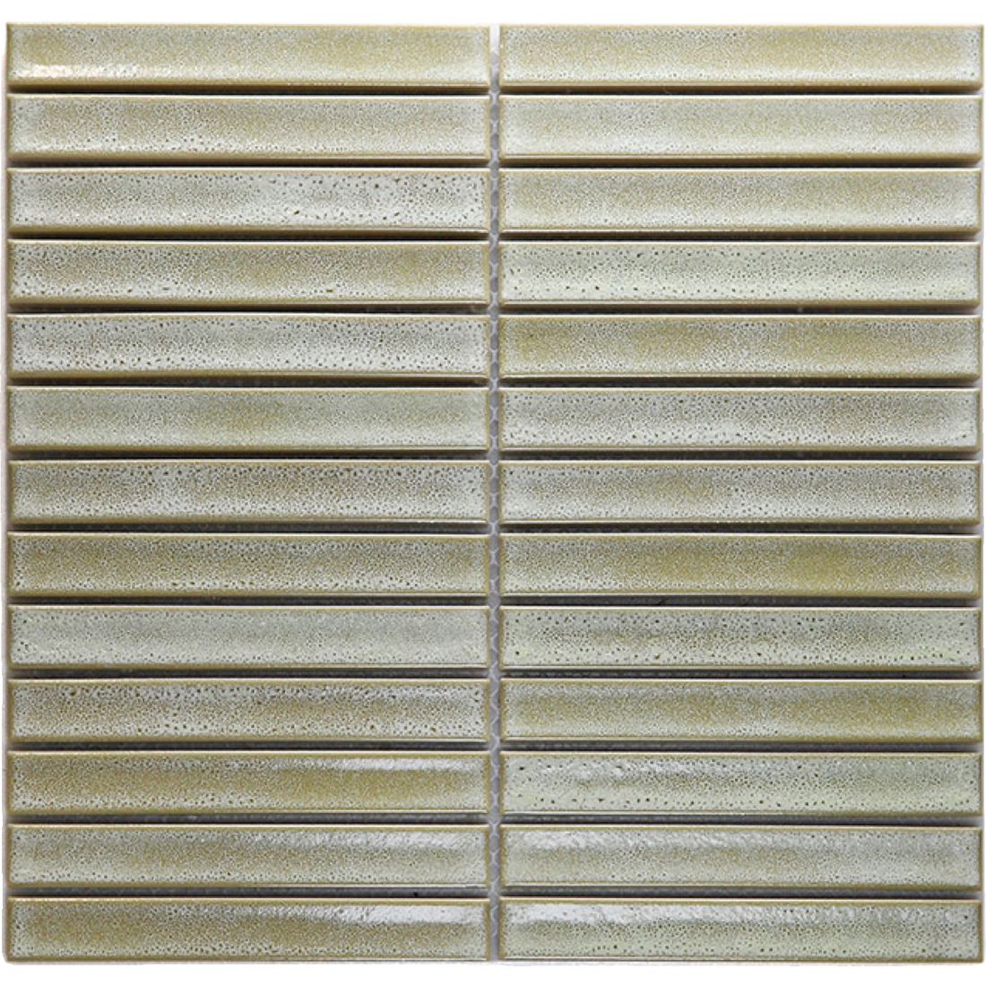 Wollemi Tussock Concave Finger Mosaic Gloss 20x145, tiles laid together