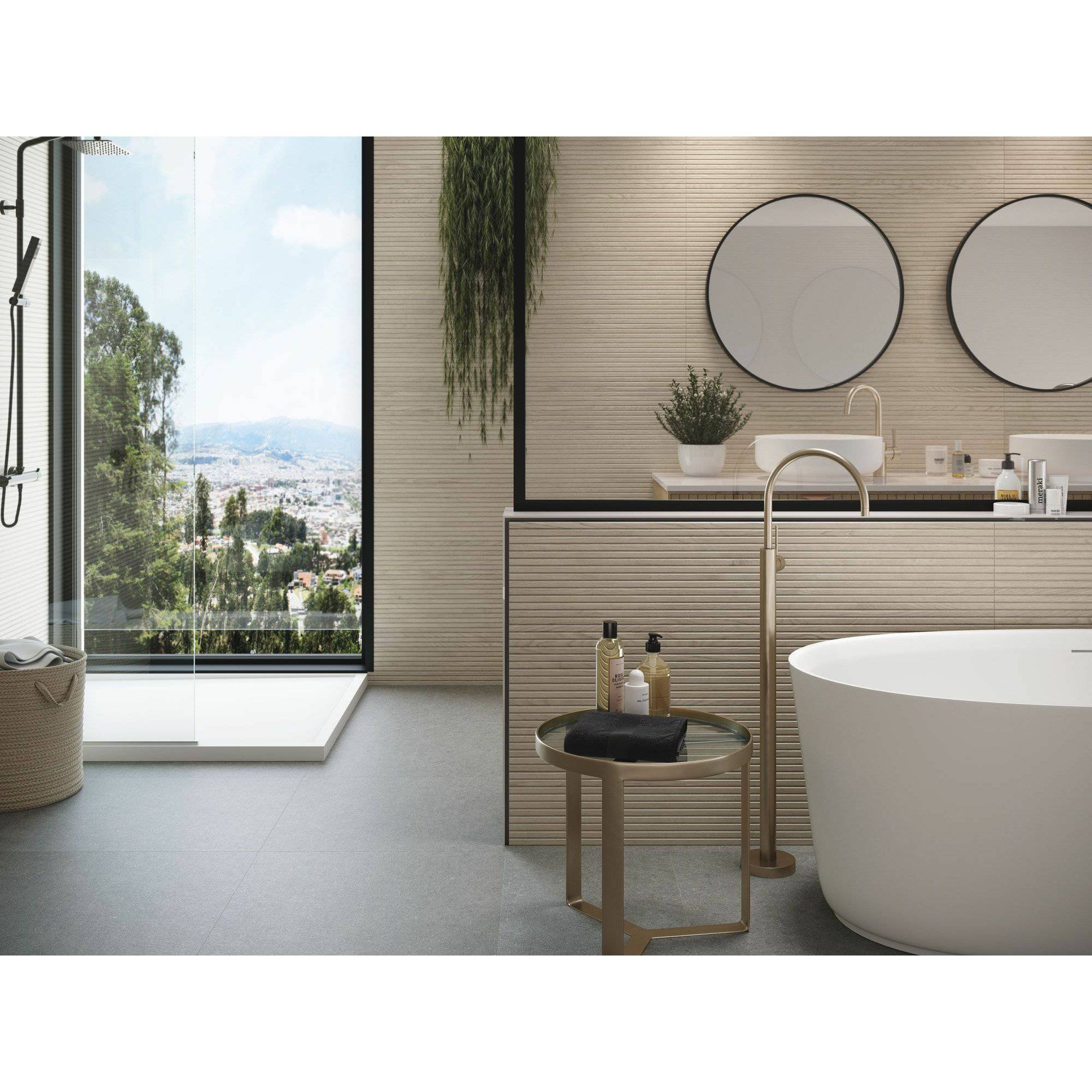 GROOVE MAPLE RECTIFIED MATT 40x120 - Mini Me Tiles