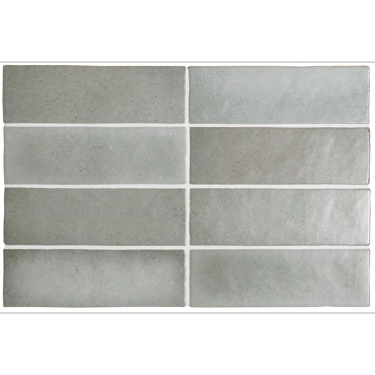 LAVA STORM GREY MATT 6.5x20 - Mini Me Tiles