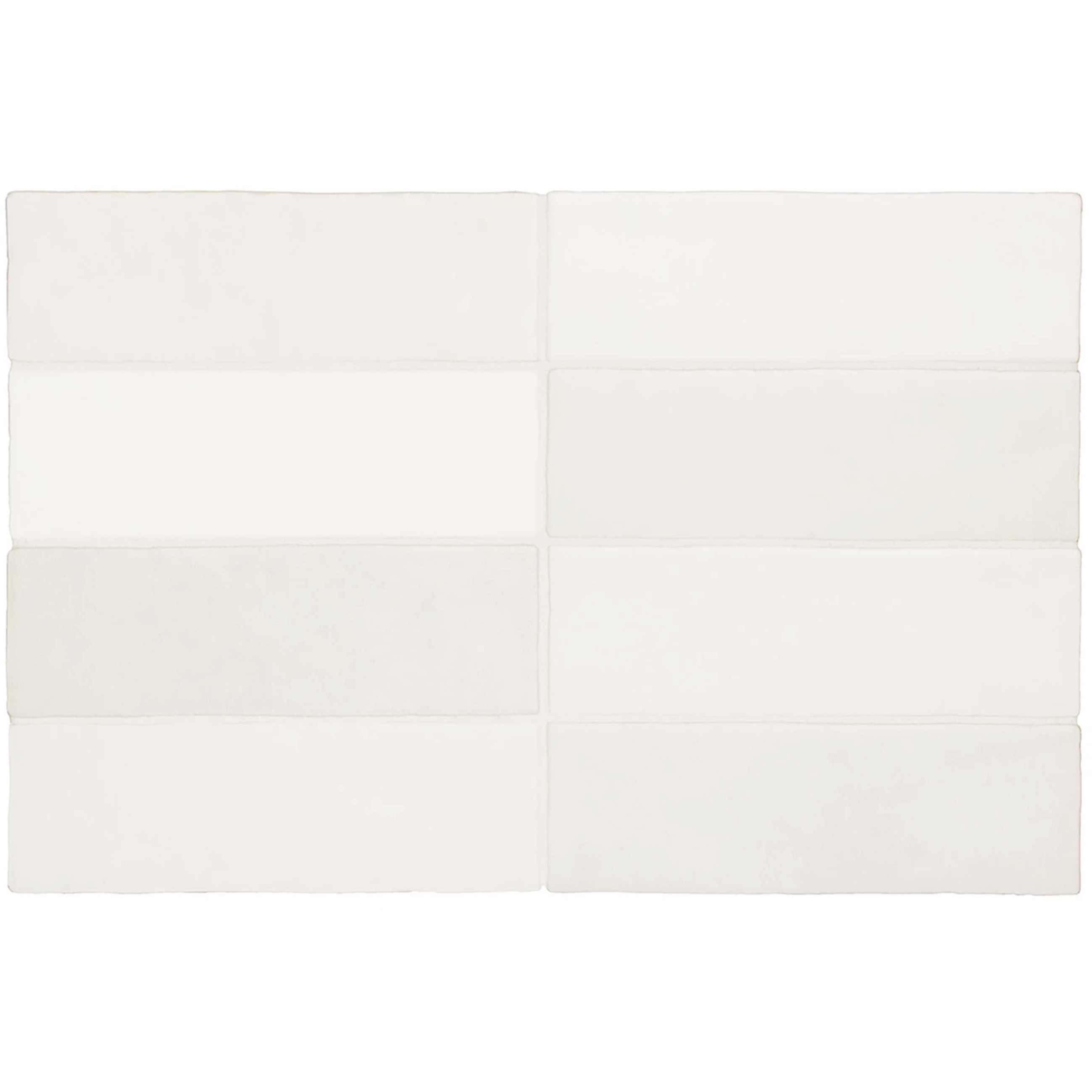 LAVA BIANCO MATT 6.5x20 - Mini Me Tiles