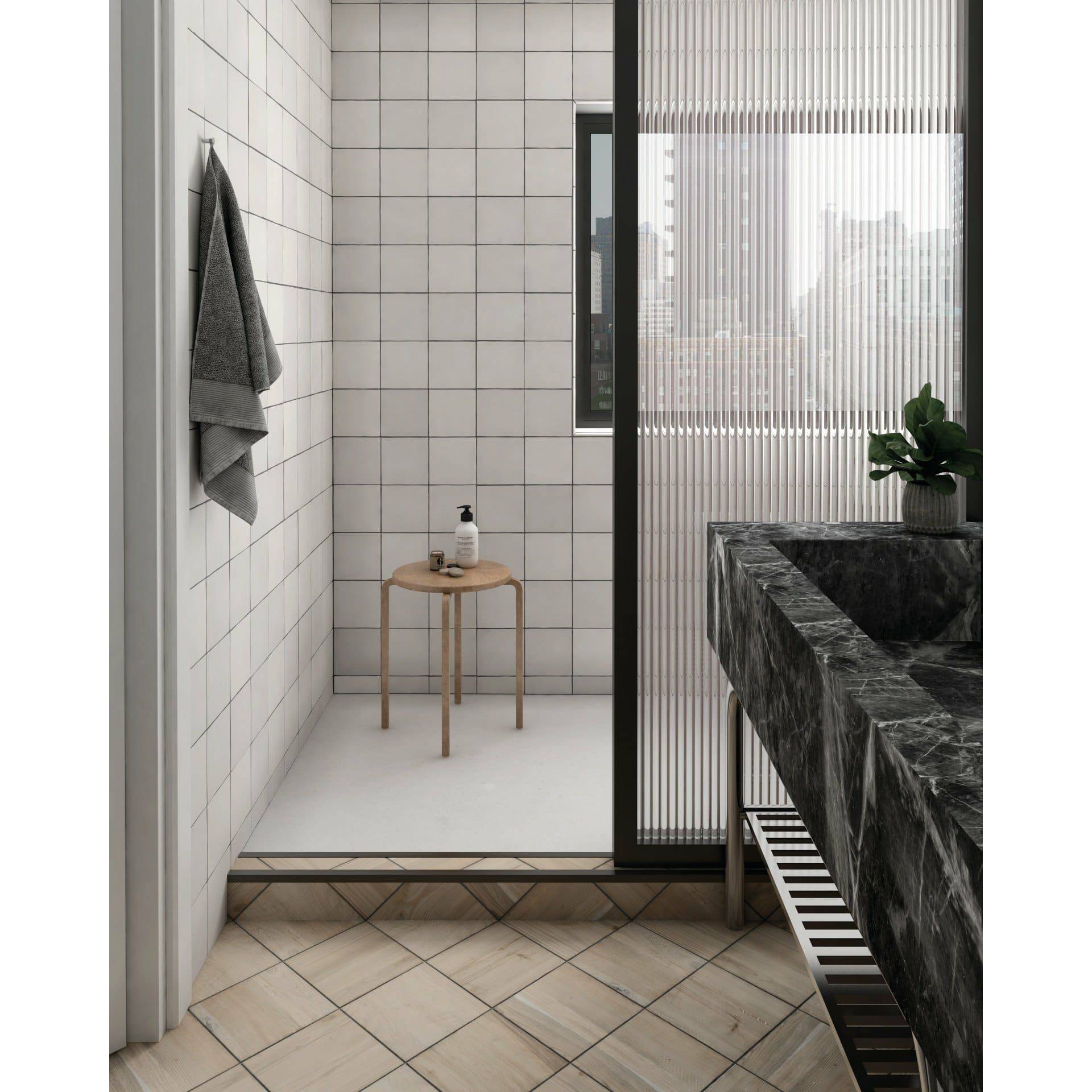 LAVA BIANCO MATT 13.2x13.2 - Mini Me Tiles