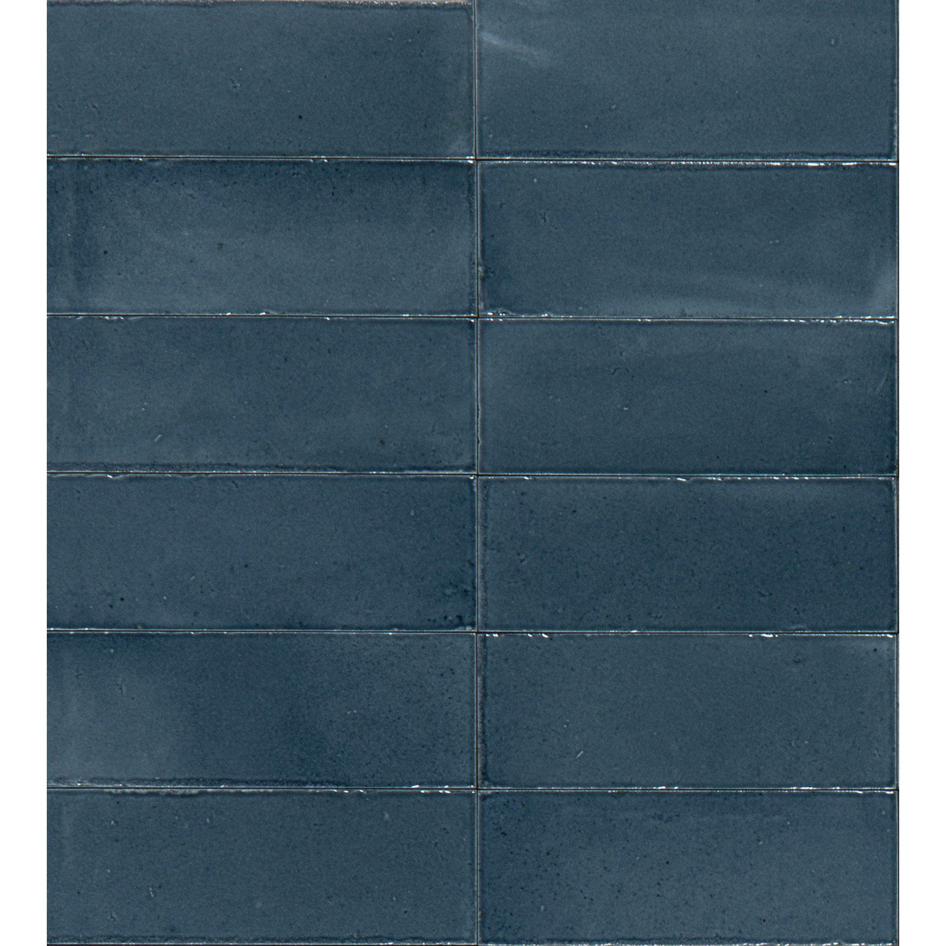 RISOTTO BLU GLOSS 7.5x20 - Mini Me Tiles
