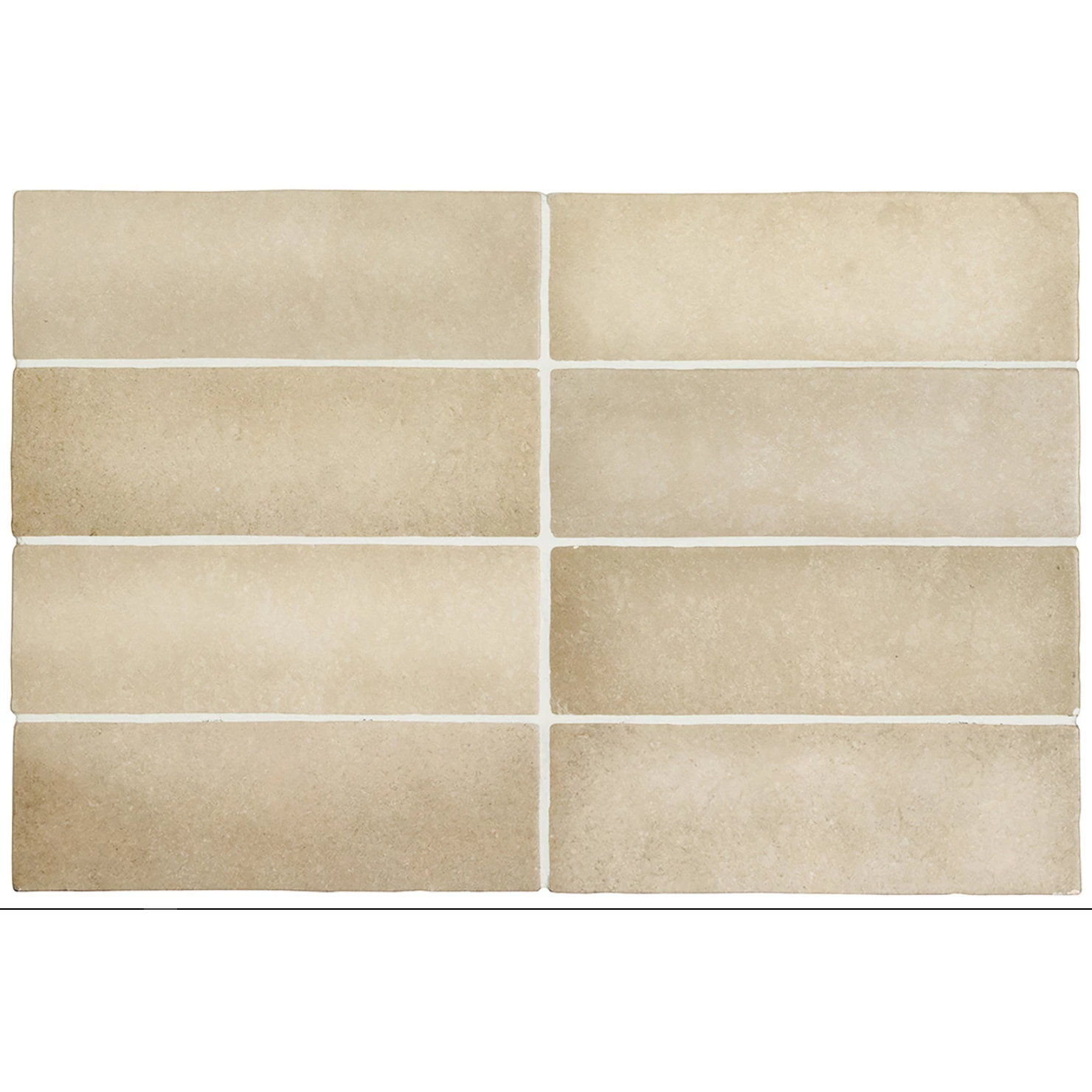 LAVA SAHARA BEIGE MATT 6.5x20 - Mini Me Tiles
