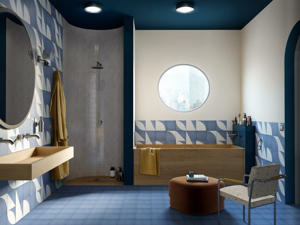 Bella Gesso Gloss 100x100 tiles