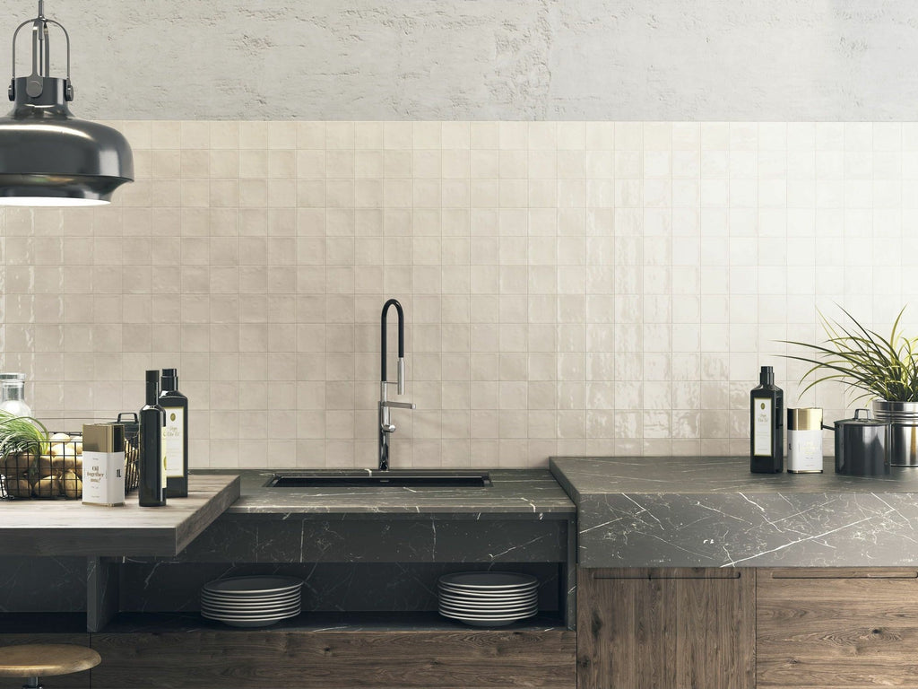 Bella Ivory 2 Gloss 100x100 tiles