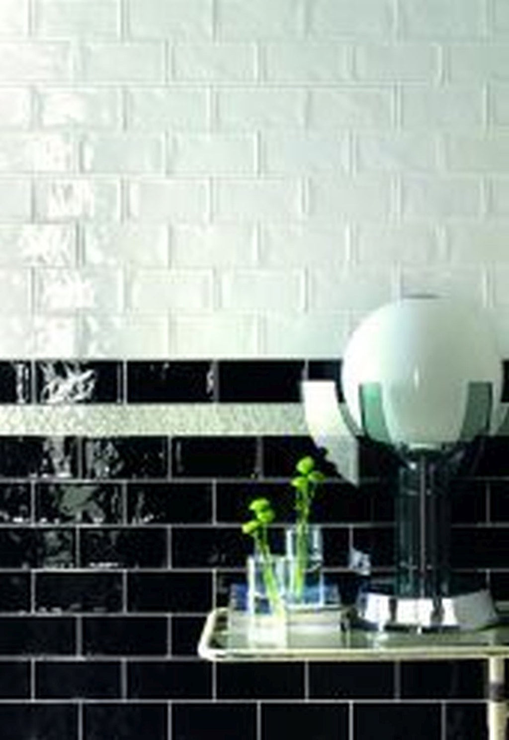 Ardesia Black Gloss 75x150 tile