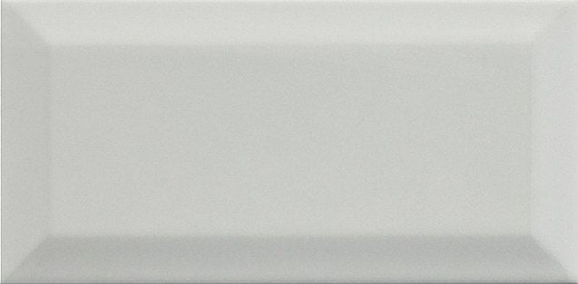 Bega White Bevelled Matt 100x200 tile