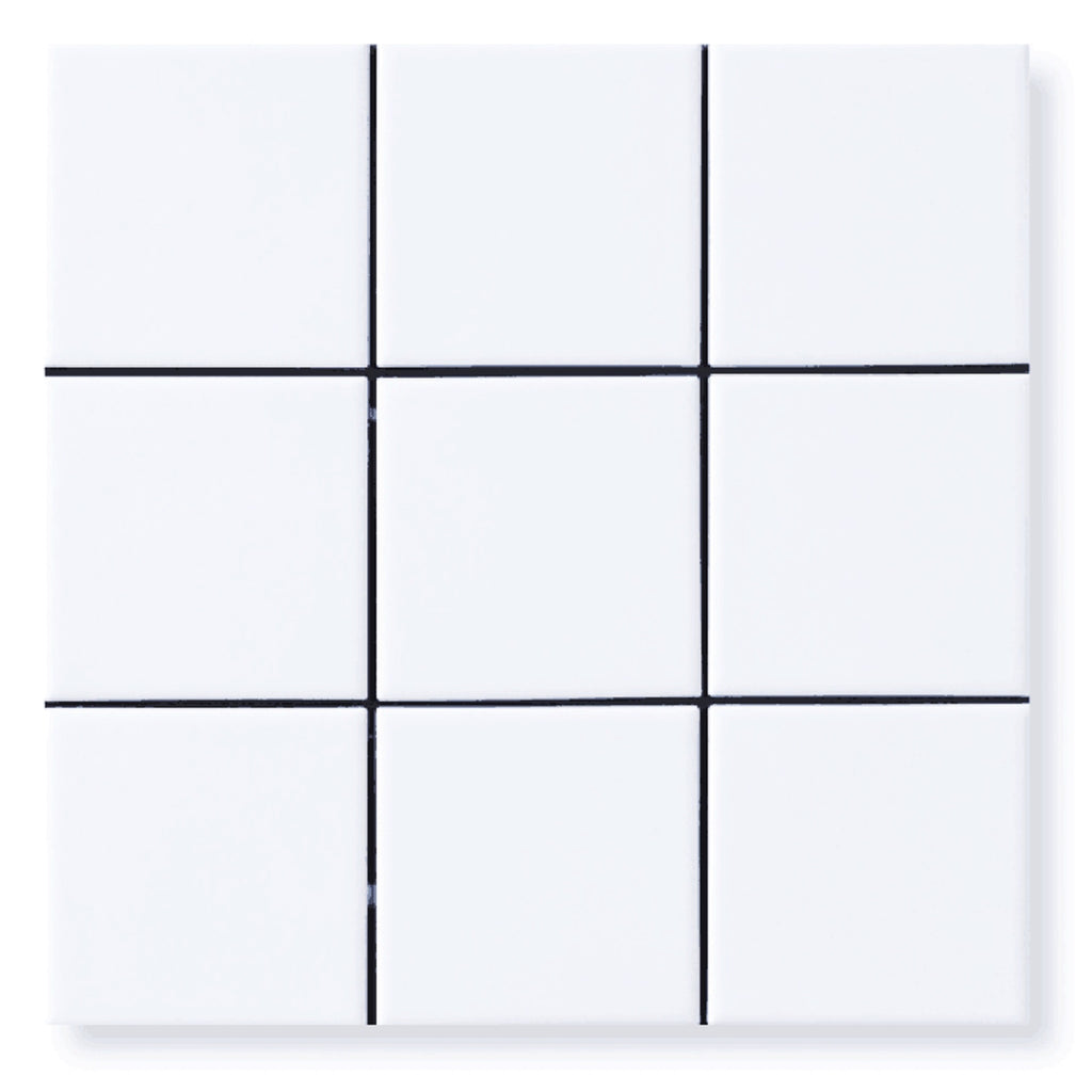 Bega White Matt 97x97 Mosaic tile