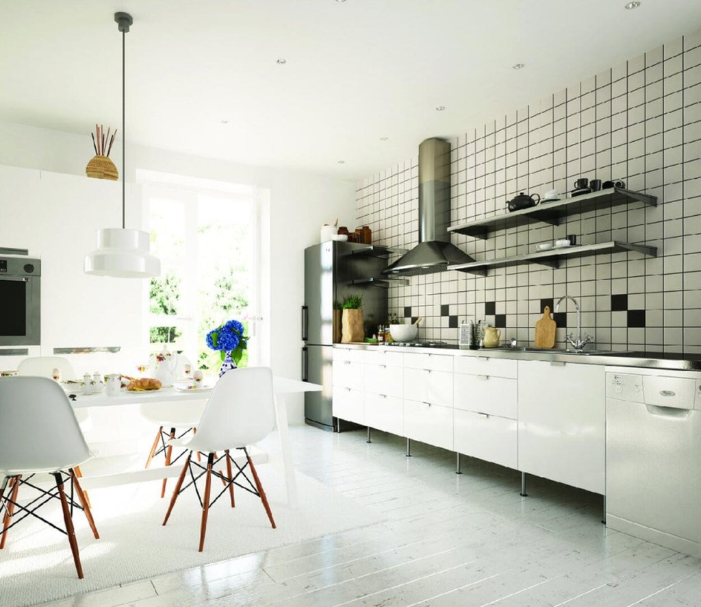 Bega White Matt 97x97 Mosaic tile
