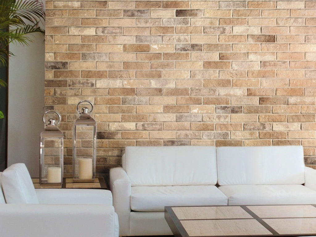 Bristol Cream Brick 7 60x250 tile