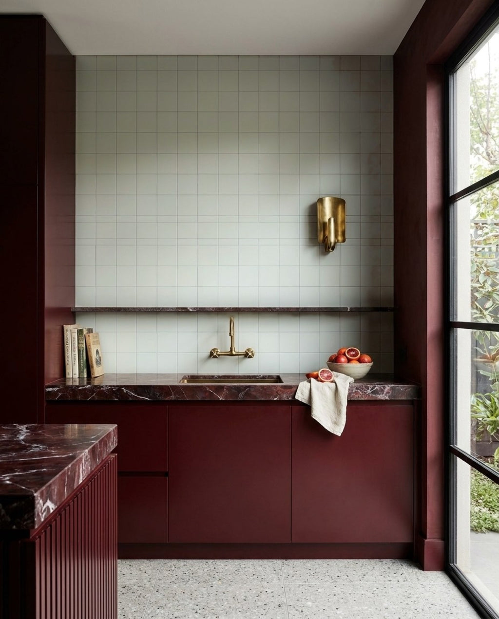 Confetto Azzurro Matt 100x100 tile