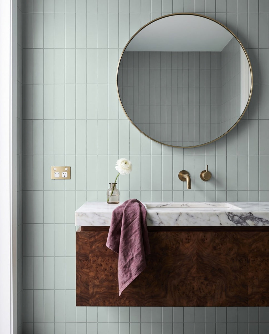 Confetto Azzurro Matt 50x150 tile