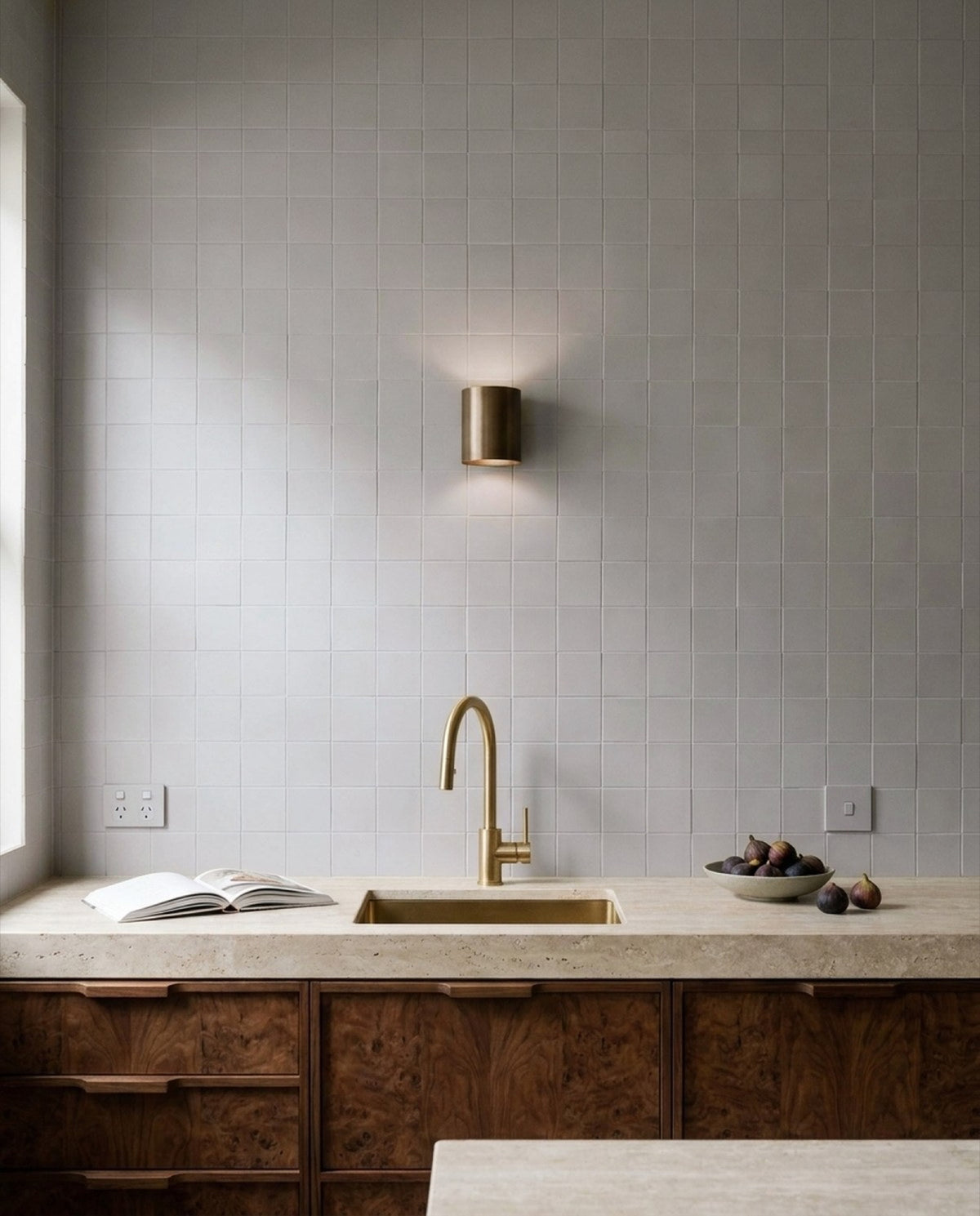 Confetto Grigio Matt 100x100 tile