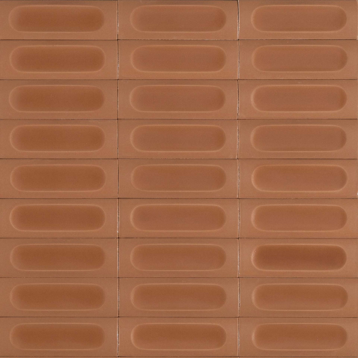 Confetto Mattone 3D Matt 50x150 tile
