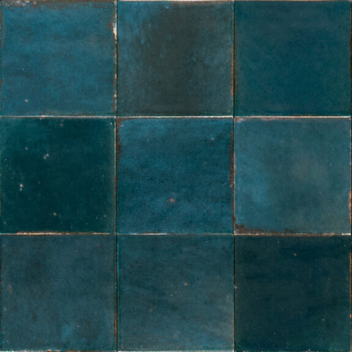 Luna Blue Gloss 100x100 tile