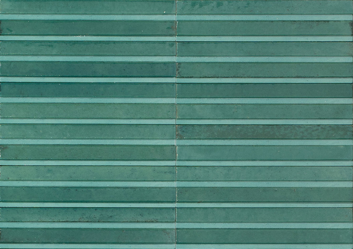 Luna Emerald 3D Rake Gloss 60x240 tile