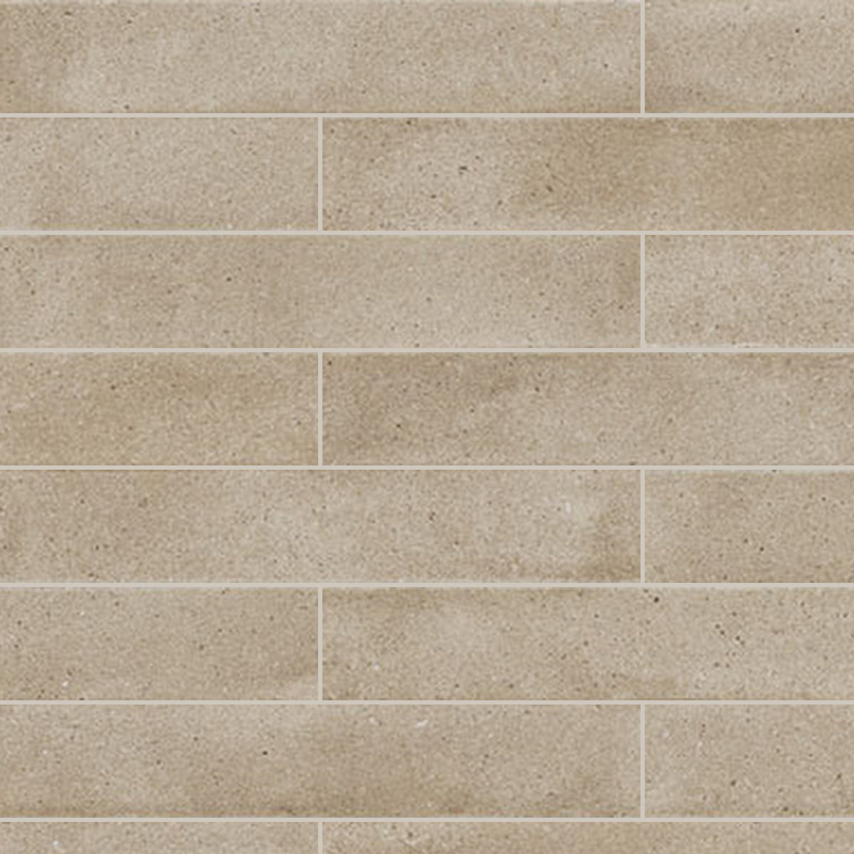 Artcraft Sabbia Matt 53x300, true-scale swatch: 400 x 400 mm of wall at real size