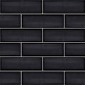 Babele Lava Anthracite Gloss 65x200, true-scale swatch: 400 x 400 mm of wall at real size