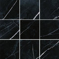 Banksia Black Ridge Matt 75x75, tiles laid together