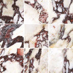 Banksia Plum Blossom Matt 75x75, tiles laid together