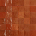 Bella Corallo Gloss 100x100, tiles laid together