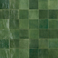Bella Mangrove Gloss 100x100, tiles laid together