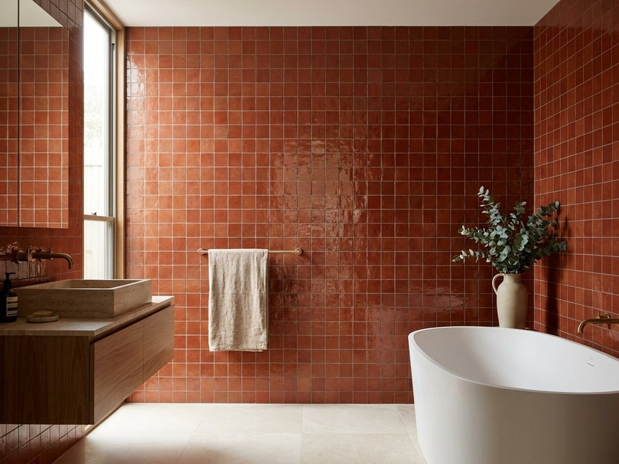 Terracotta and Brown Tiles