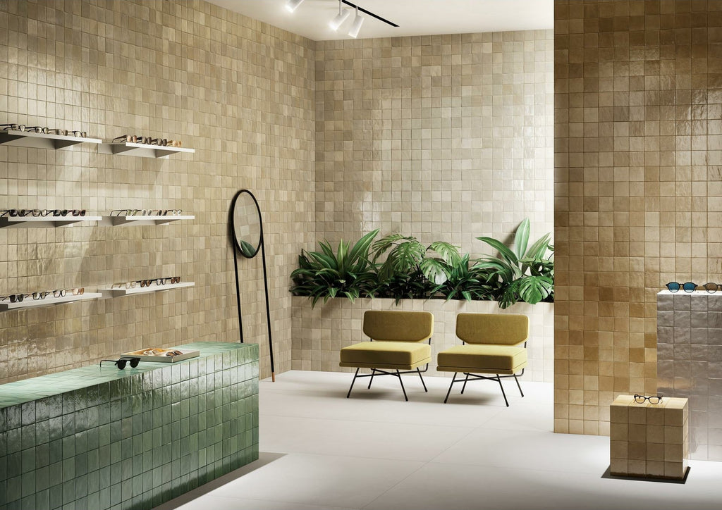 Bella Sandhill Gloss 100x100 tiles