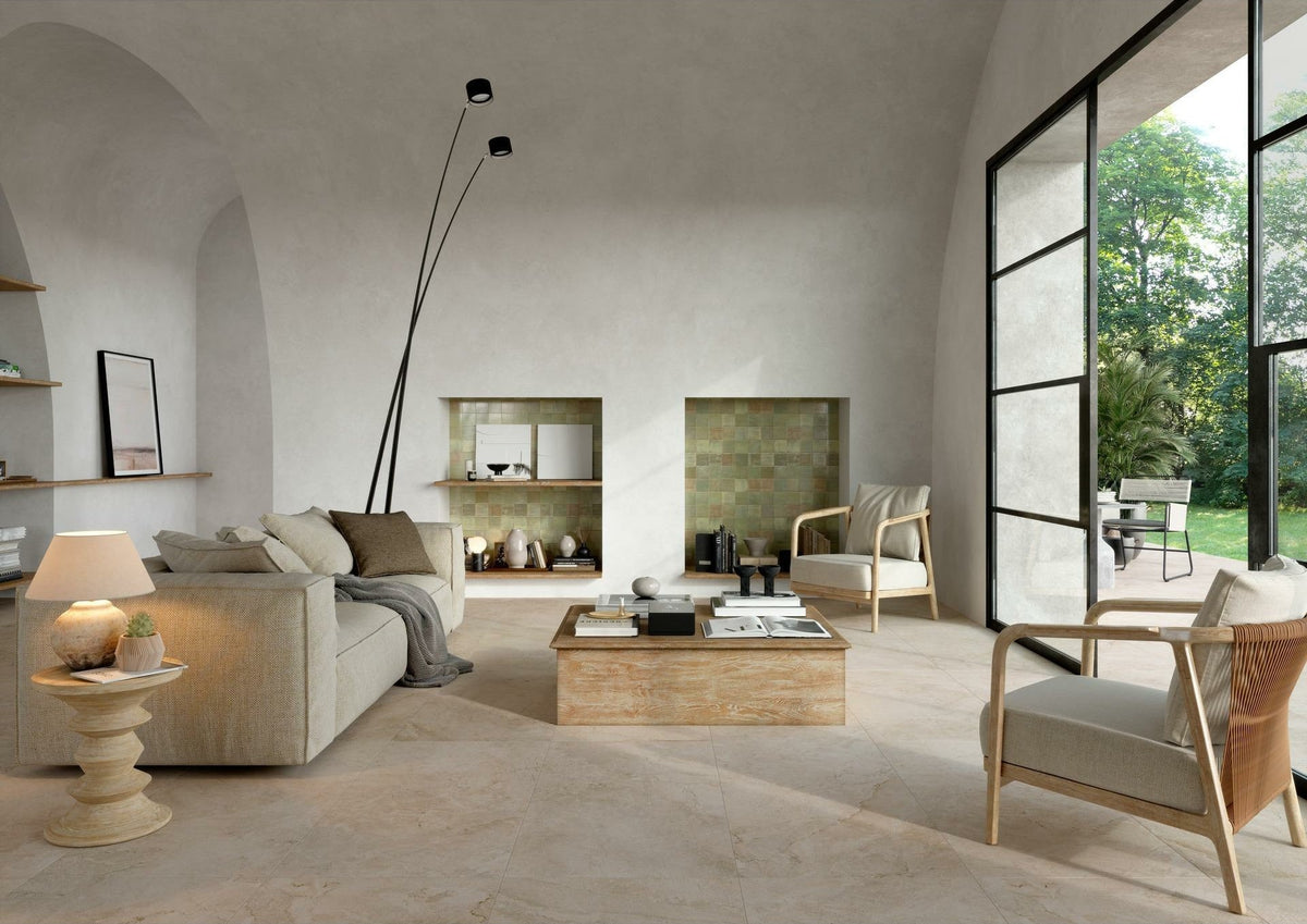 Bella Tussock Gloss 100x100 tiles