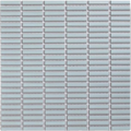 Blackwood Shallows Finger Mosaic Satin 9.5x47, tiles laid together