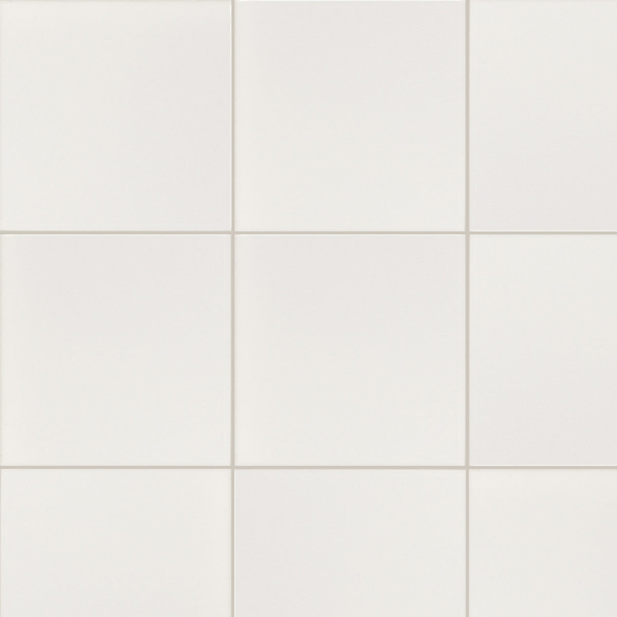 Blanco Matt 150x150, true-scale swatch: 400 x 400 mm of wall at real size