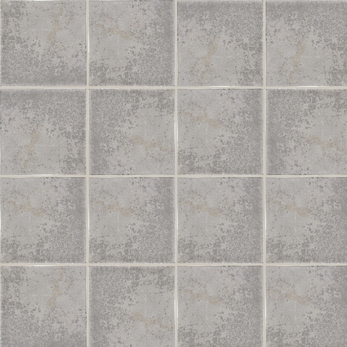 Blaze Pearl Matt 100x100, true-scale swatch: 400 x 400 mm of wall at real size