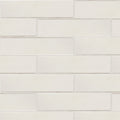 Blocchi White Matt 60x246, true-scale swatch: 400 x 400 mm of wall at real size