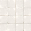 Blocchi Bianco Square Gloss 100x100, true-scale swatch: 400 x 400 mm of wall at real size