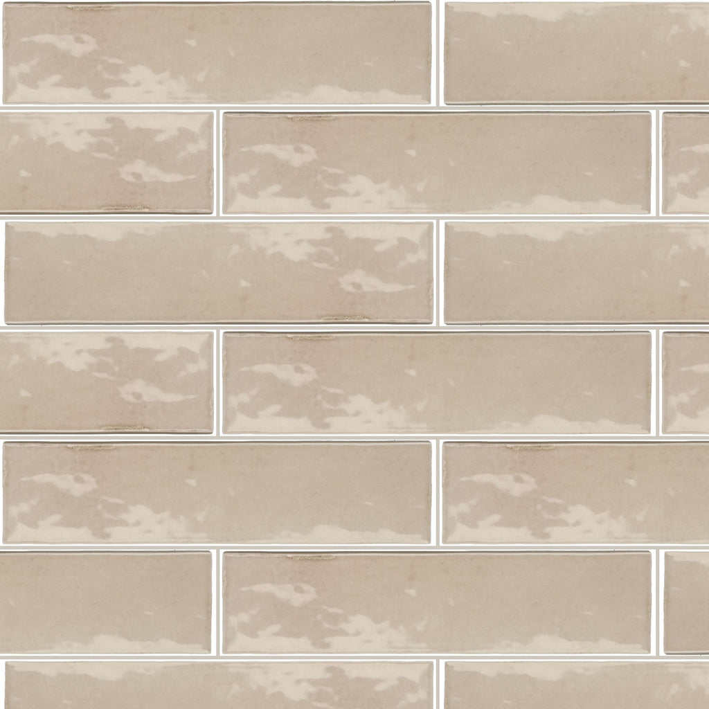Blocchi Cipria Gloss 60x246, true-scale swatch: 400 x 400 mm of wall at real size