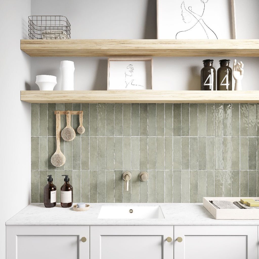 Blocchi Eucalypt Gloss 60x246 tile