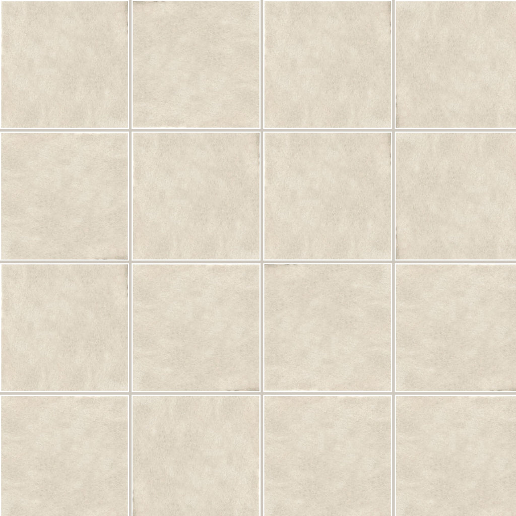 Blocchi Natural Matt 100x100, true-scale swatch: 400 x 400 mm of wall at real size