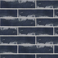 Blocchi Ocean Gloss 60x246, true-scale swatch: 400 x 400 mm of wall at real size