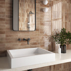 Blocchi Pale Ochre Gloss 60x246 tile