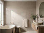 Blocchi Sandbar Gloss 60x246 tiles in a room