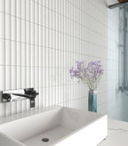 Bogong Ghost Gum Finger Mosaic Matt 32.5x145 tile