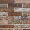 Bristol Red Brick 9 60x250, tiles laid together
