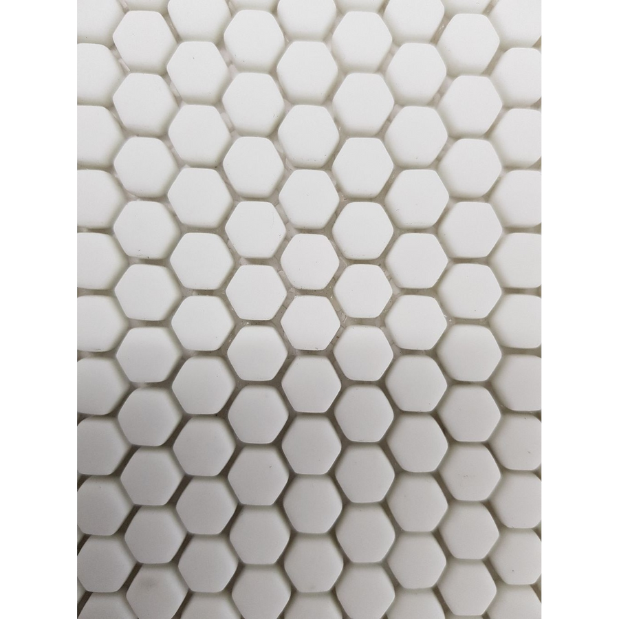 Buninyong Chalk Hexagon Mosaic Matt 60x100