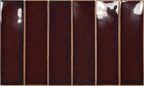 Bunya Red Cedar Gloss 60x227 tiles in a room