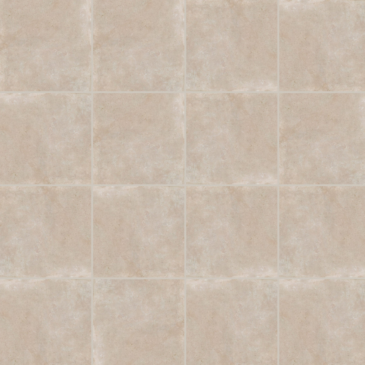 Concrete Veroni Caramel Matt 100x100, true-scale swatch: 400 x 400 mm of wall at real size