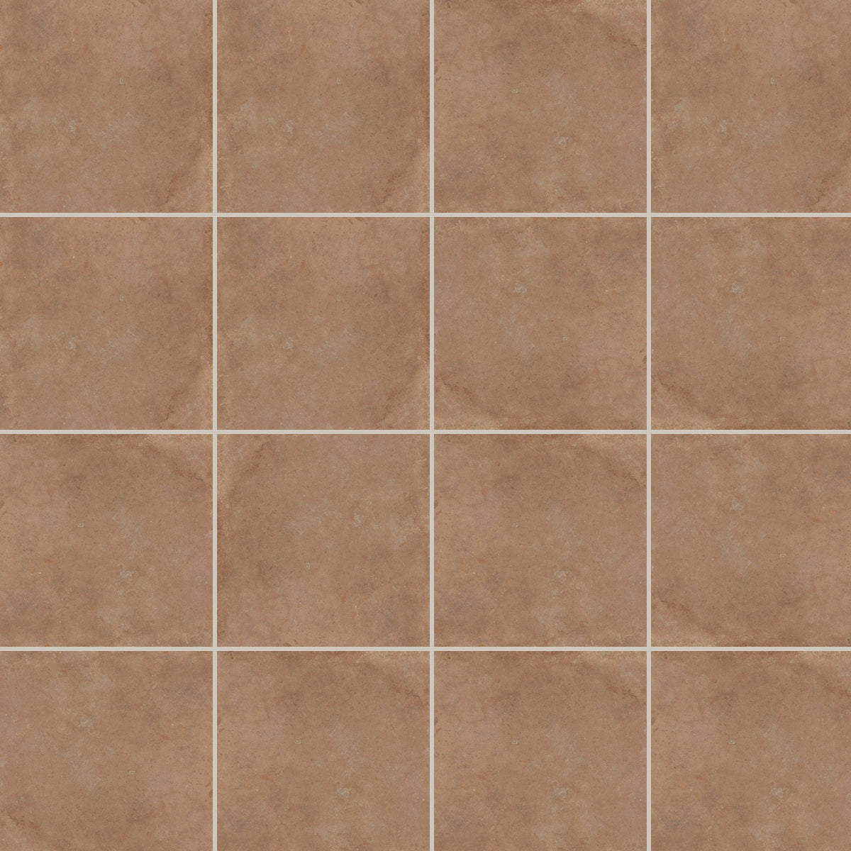 Concrete Veroni Cotto Matt 100x100, true-scale swatch: 400 x 400 mm of wall at real size